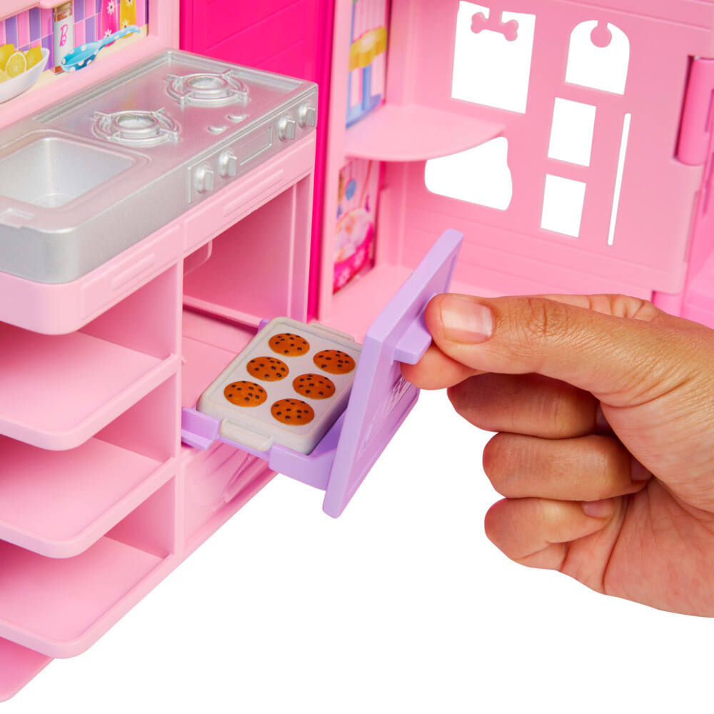 Weitere Ansicht: Barbie Weekend House mit Puppe .JMD28