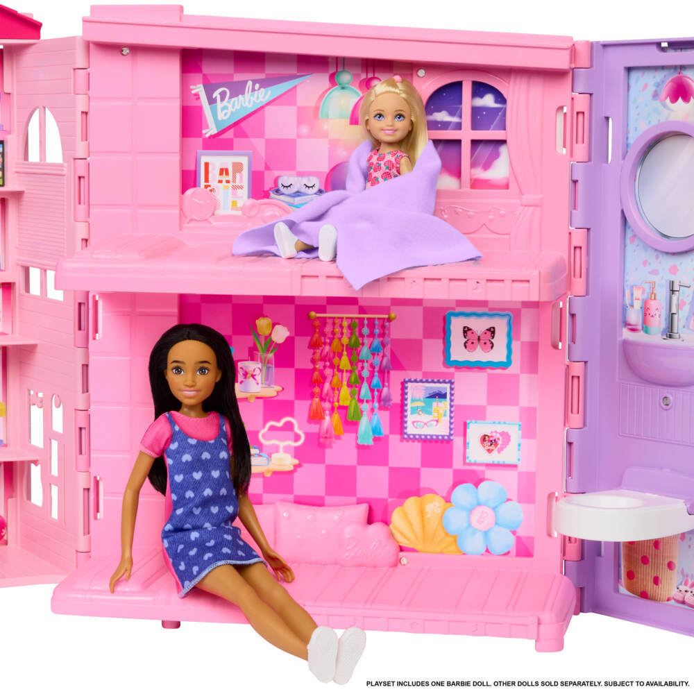 Weitere Ansicht: Barbie Weekend House mit Puppe .JMD28