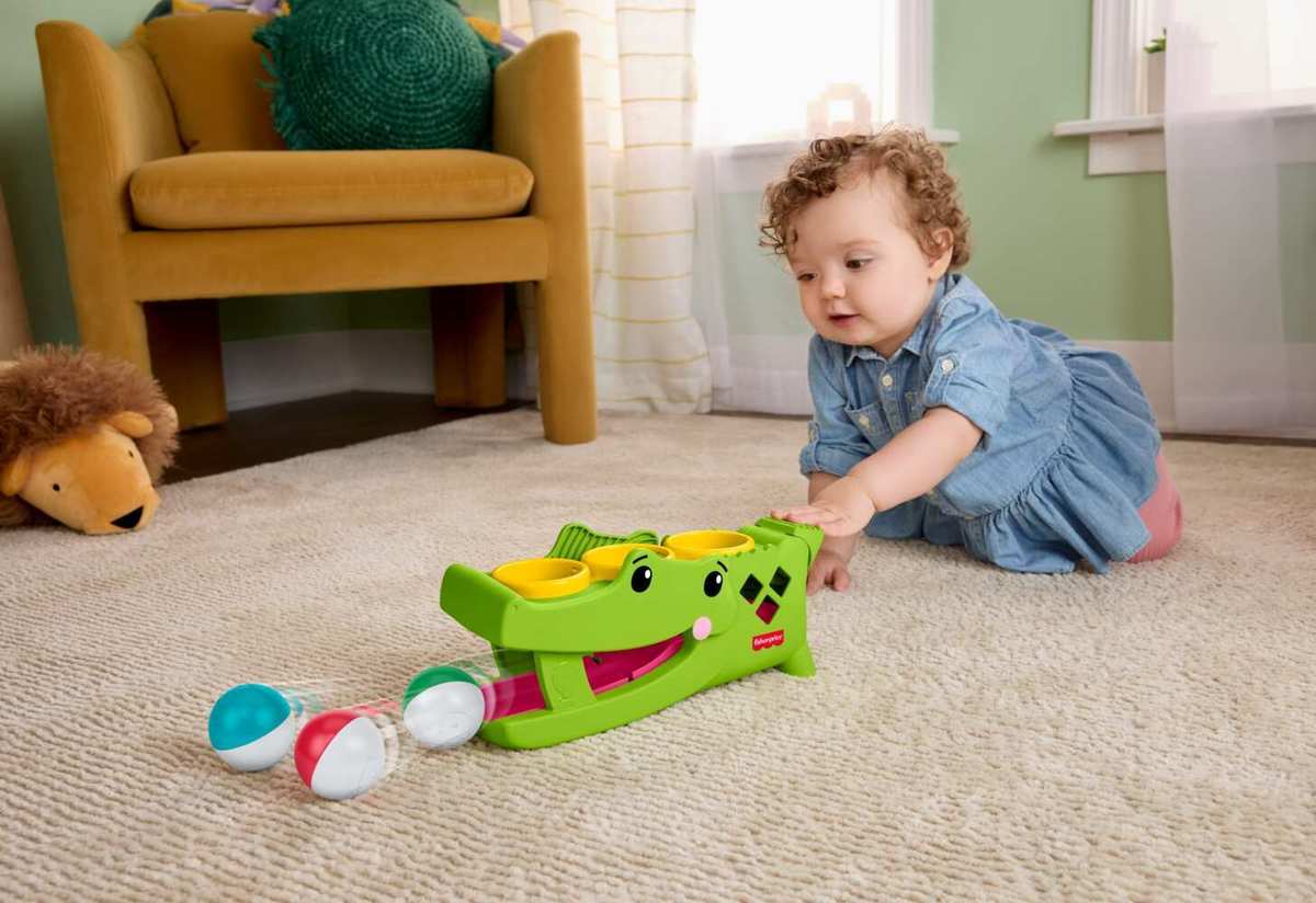 Weitere Ansicht: Fisher-Price Tap & Roll Gator.JLB94