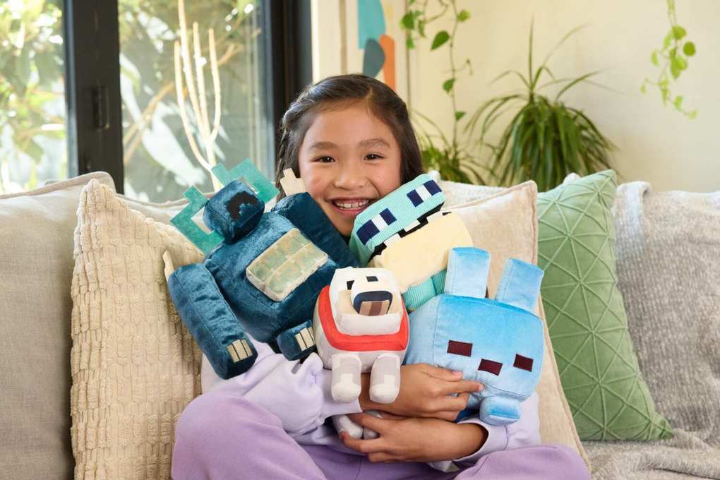 Weitere Ansicht: Minecraft 8" Plush - Tamed Wolf.JKJ67