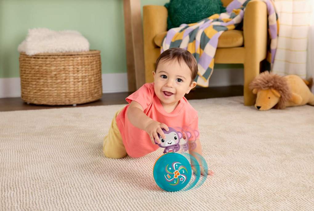 Weitere Ansicht: Fisher-Price Crawl & Go Monkey.JLB95