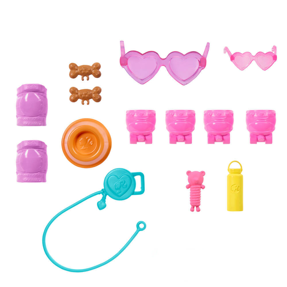 Weitere Ansicht: Barbie Skate 'N Run Puppe.JMJ44
