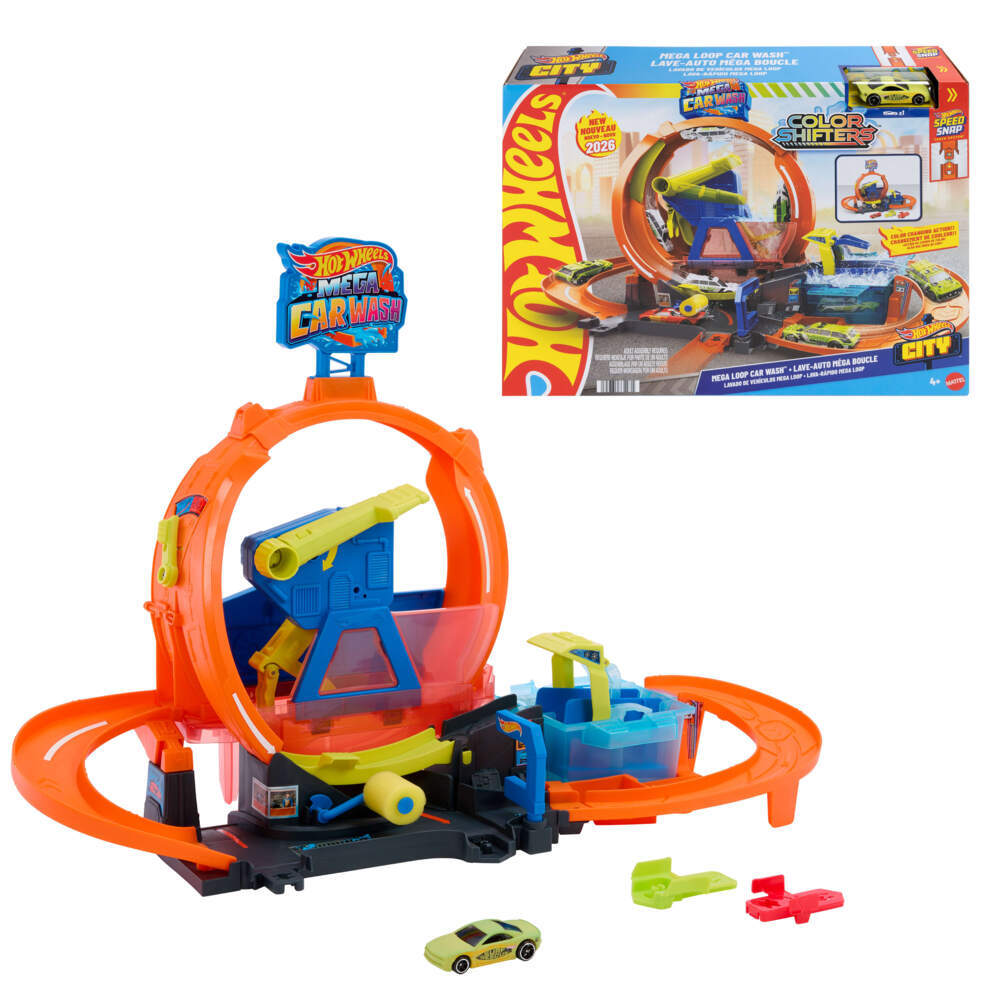 Weitere Ansicht: Hot Wheels Mega Loop Waschanlage.JHL97