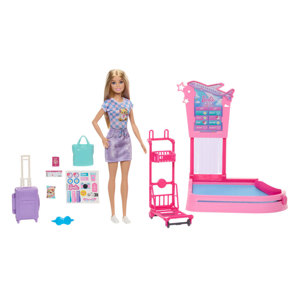 Weitere Ansicht: Barbie Kofferband Set mit Puppe.JMJ49
