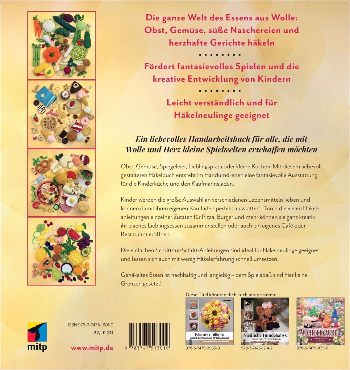 Weitere Ansicht: Lieblings-Essen häkeln | Nadine Rau