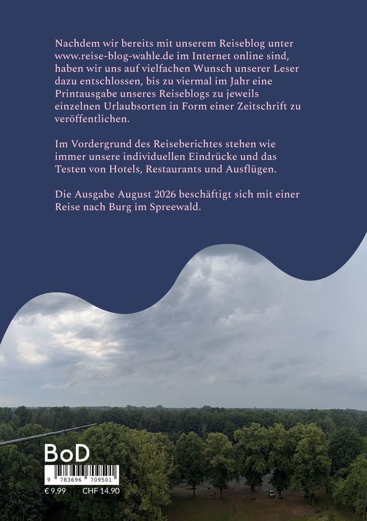 Weitere Ansicht: Reiseblog Wahle Ausgabe August 2026 | Stefan Wahle