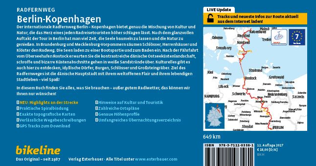 Weitere Ansicht: Radfernweg Berlin - Kopenhagen