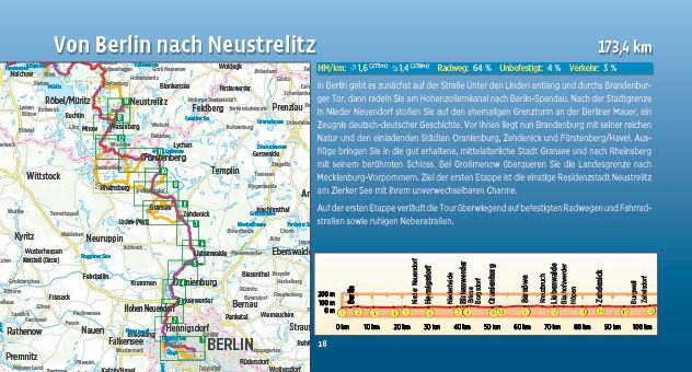 Weitere Ansicht: Radfernweg Berlin - Kopenhagen