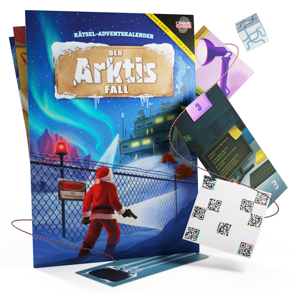 Weitere Ansicht: CRIMECASES Rätsel-Adventskalender: Der Arktis Fall