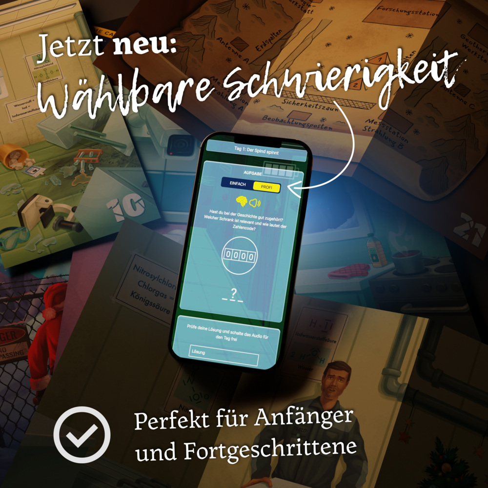 Weitere Ansicht: CRIMECASES Rätsel-Adventskalender: Der Arktis Fall