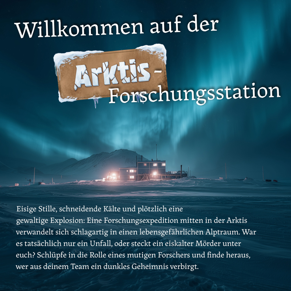 Weitere Ansicht: CRIMECASES Rätsel-Adventskalender: Der Arktis Fall