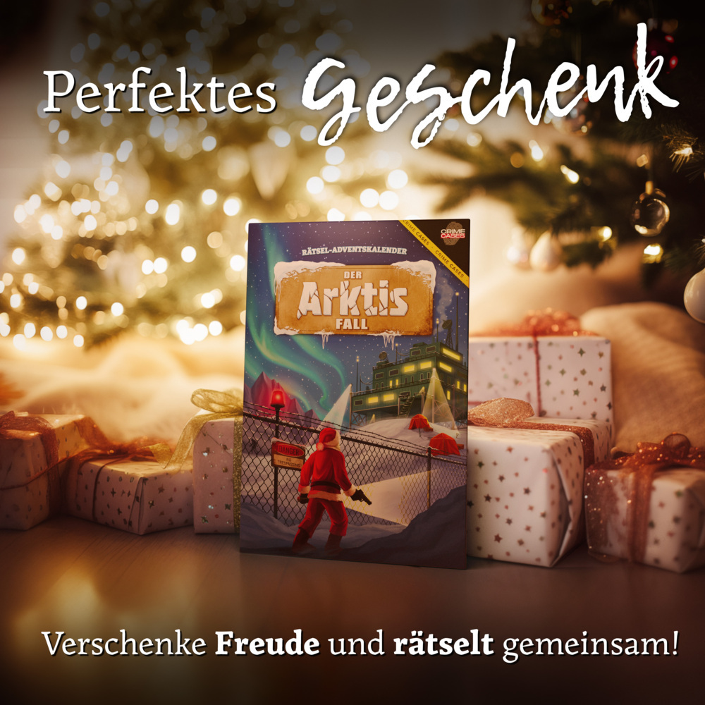 Weitere Ansicht: CRIMECASES Rätsel-Adventskalender: Der Arktis Fall
