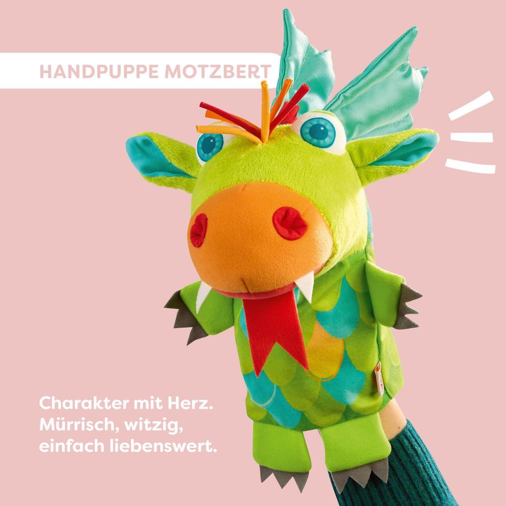 Weitere Ansicht: Handpuppe Drache Motzbert | Mirka Schröder