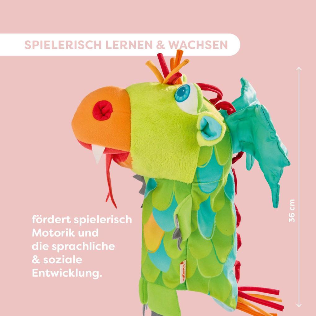 Weitere Ansicht: Handpuppe Drache Motzbert | Mirka Schröder