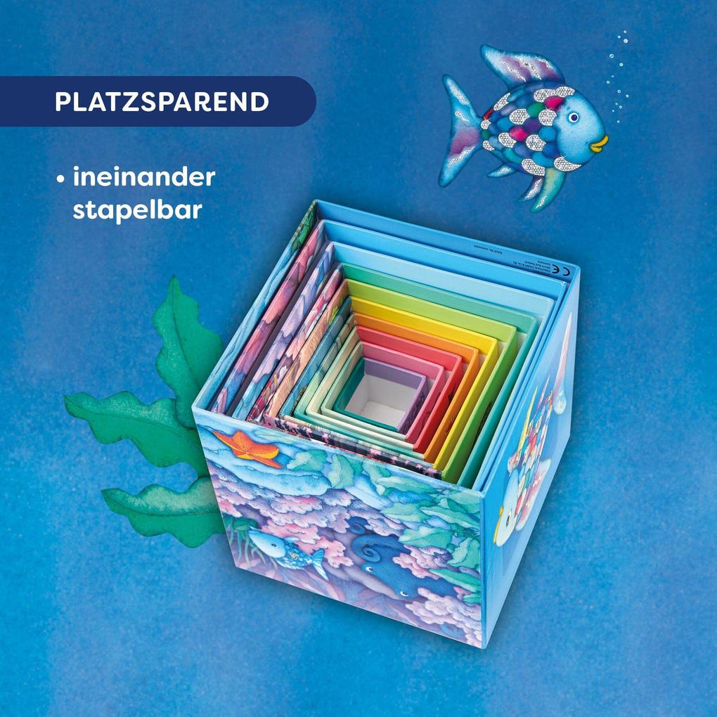 Weitere Ansicht: Stapelturm Glitzer Der Regenbogenfisch | Ines Frömelt