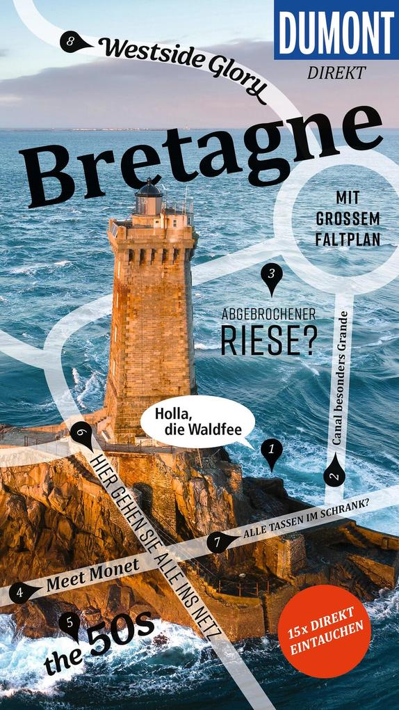 Produktbild: DUMONT direkt Reiseführer E-Book Bretagne | Manfred Görgens