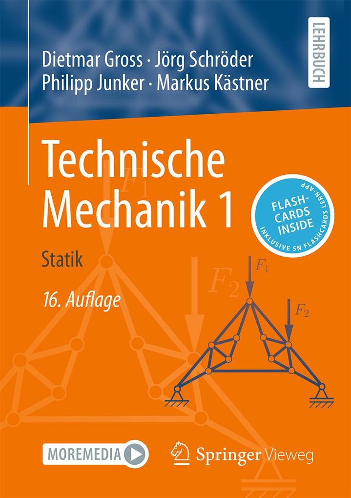 Produktbild: Technische Mechanik 1 | Dietmar Gross, Jörg Schröder, Philipp Junker, Markus Kästner