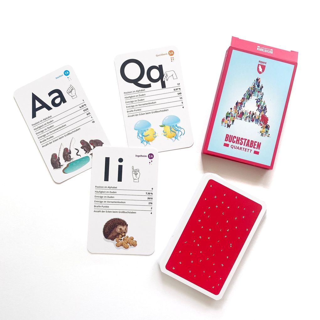 Weitere Ansicht: Buchstaben Quartett