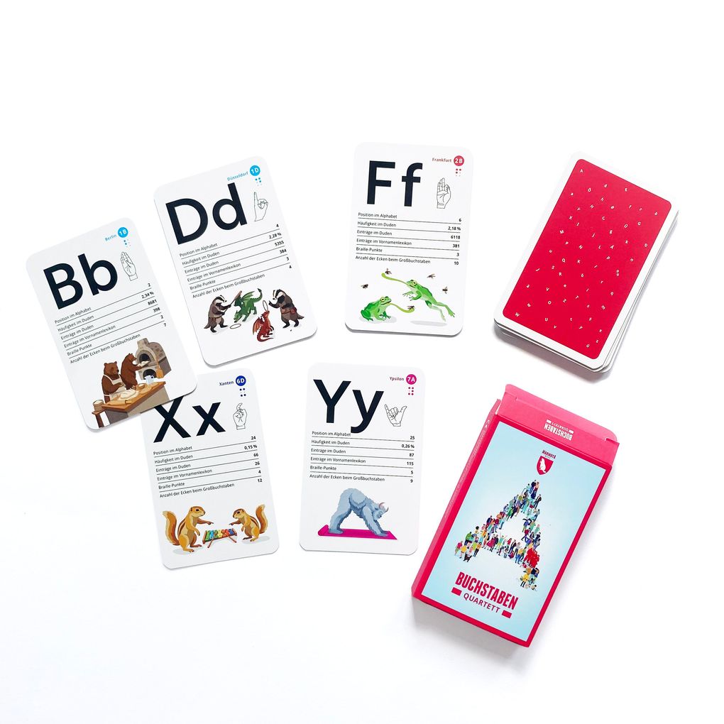 Weitere Ansicht: Buchstaben Quartett