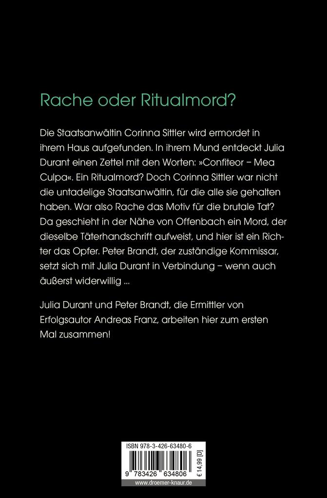 Weitere Ansicht: Das Todeskreuz | Andreas Franz