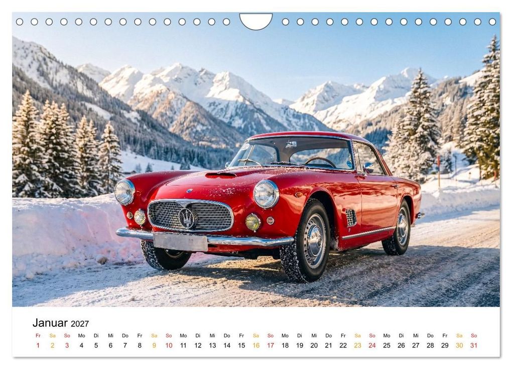 Weitere Ansicht: Klassiker der Eleganz - Meisterwerke des Automobilbaus (Wandkalender 2027 DIN A4 quer), CALVENDO Monatskalender | Christian Müringer, Calvendo