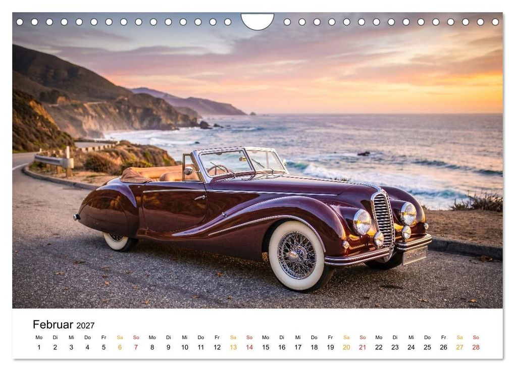 Weitere Ansicht: Klassiker der Eleganz - Meisterwerke des Automobilbaus (Wandkalender 2027 DIN A4 quer), CALVENDO Monatskalender | Christian Müringer, Calvendo