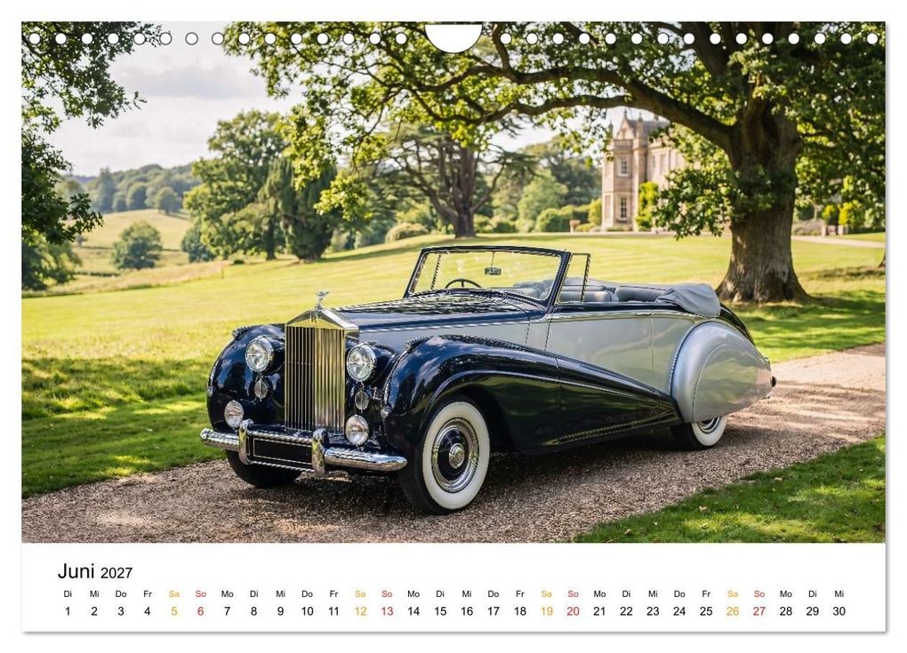 Weitere Ansicht: Klassiker der Eleganz - Meisterwerke des Automobilbaus (Wandkalender 2027 DIN A4 quer), CALVENDO Monatskalender | Christian Müringer, Calvendo