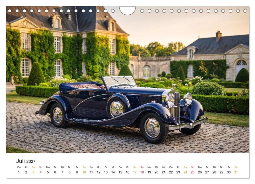 Weitere Ansicht: Klassiker der Eleganz - Meisterwerke des Automobilbaus (Wandkalender 2027 DIN A4 quer), CALVENDO Monatskalender | Christian Müringer, Calvendo