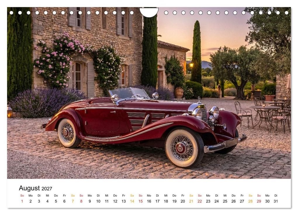 Weitere Ansicht: Klassiker der Eleganz - Meisterwerke des Automobilbaus (Wandkalender 2027 DIN A4 quer), CALVENDO Monatskalender | Christian Müringer, Calvendo
