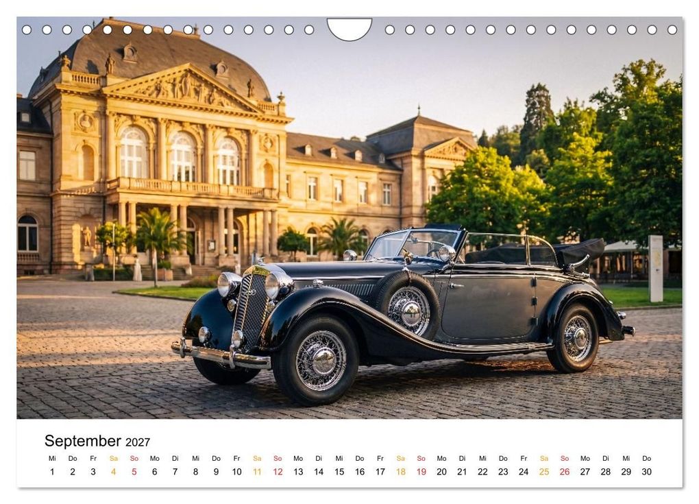Weitere Ansicht: Klassiker der Eleganz - Meisterwerke des Automobilbaus (Wandkalender 2027 DIN A4 quer), CALVENDO Monatskalender | Christian Müringer, Calvendo