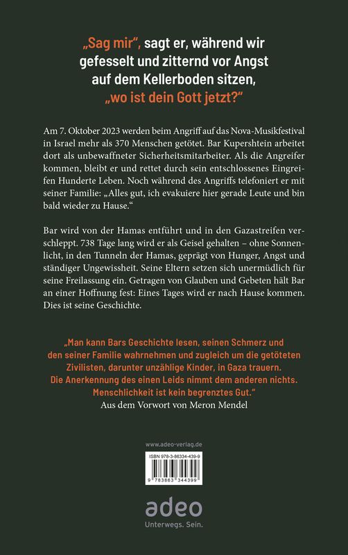 Weitere Ansicht: Ungebrochen - Mein Wille zu leben | Bar Kupershtein