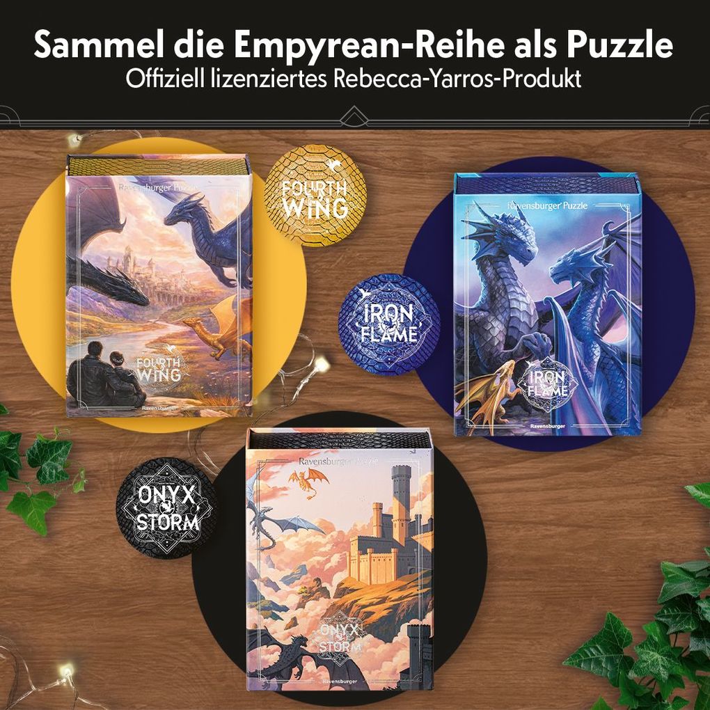 Weitere Ansicht: Erwachsenenpuzzle 500 Teile - Onyx Storm