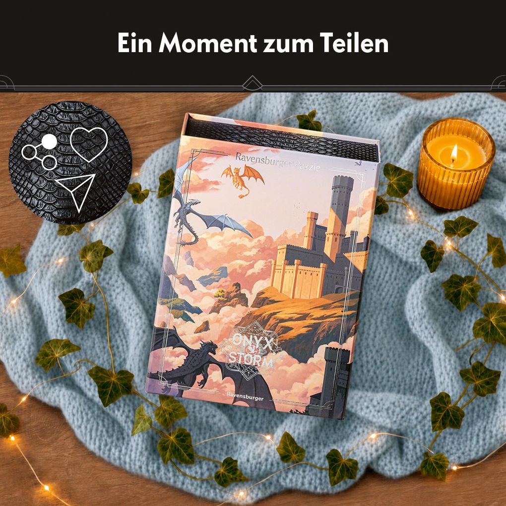 Weitere Ansicht: Erwachsenenpuzzle 500 Teile - Onyx Storm