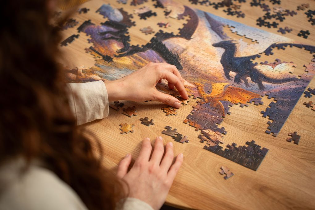 Weitere Ansicht: Erwachsenenpuzzle 500 Teile - Fourth Wing