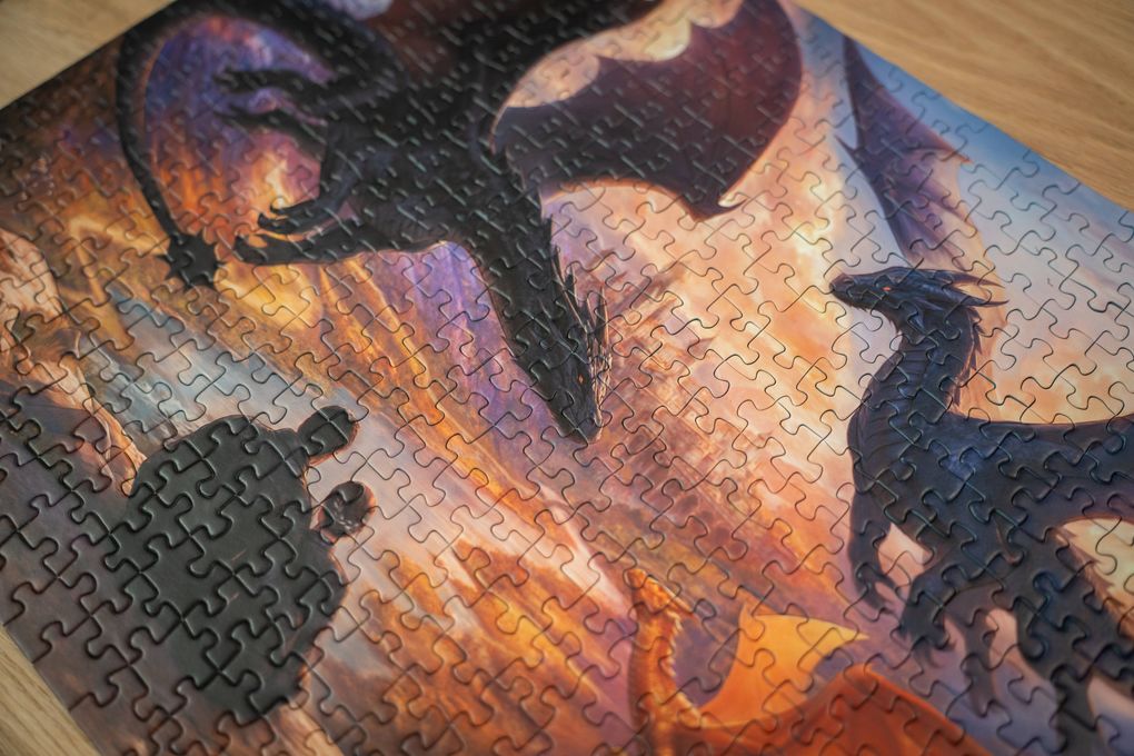 Weitere Ansicht: Erwachsenenpuzzle 500 Teile - Fourth Wing