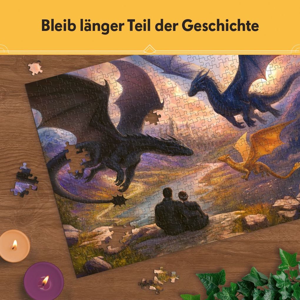 Weitere Ansicht: Erwachsenenpuzzle 500 Teile - Fourth Wing