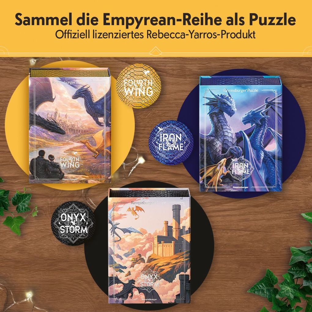 Weitere Ansicht: Erwachsenenpuzzle 500 Teile - Fourth Wing