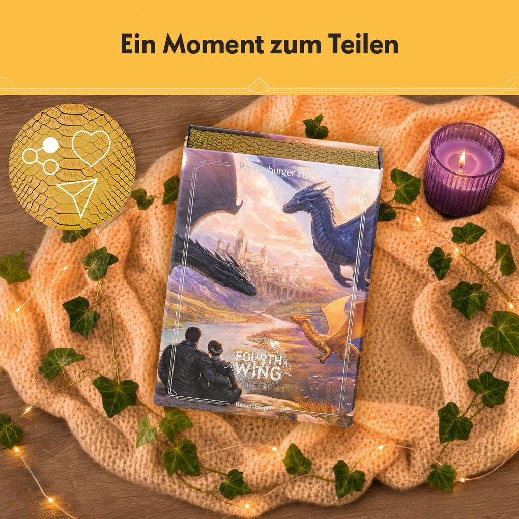 Weitere Ansicht: Erwachsenenpuzzle 500 Teile - Fourth Wing
