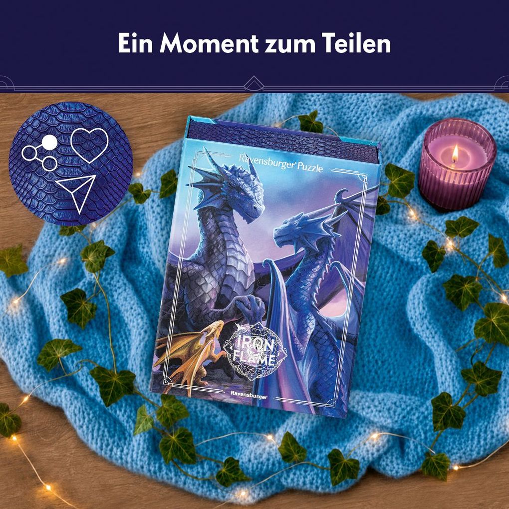 Weitere Ansicht: Erwachsenenpuzzle 500 Teile - Iron Flame