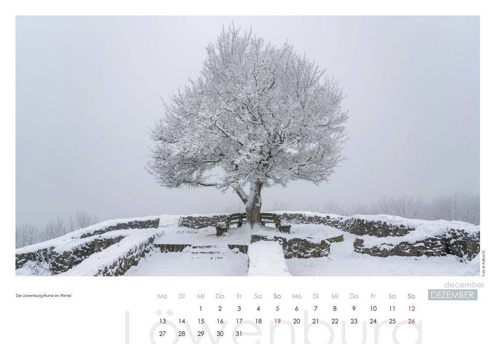 Weitere Ansicht: Kalender Siebengebirge 2027