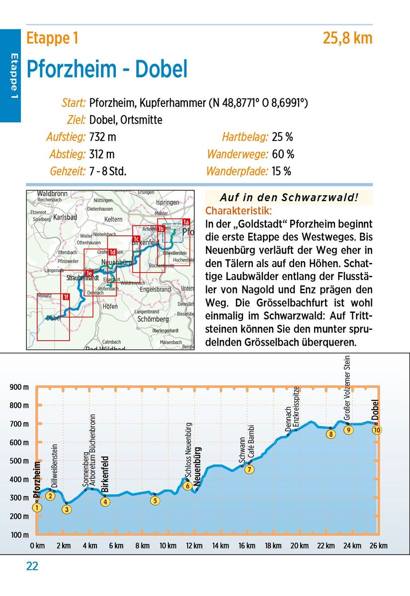 Weitere Ansicht: Fernwanderweg Westweg Schwarzwald