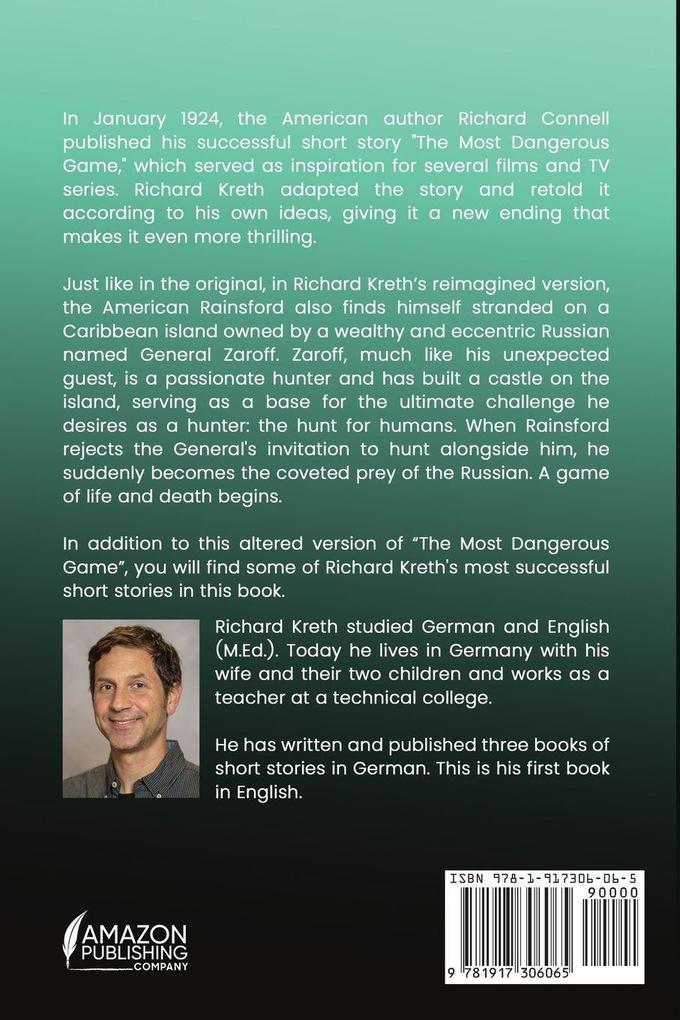 Weitere Ansicht: The Most Dangerous Game - Retold | Richard Kreth