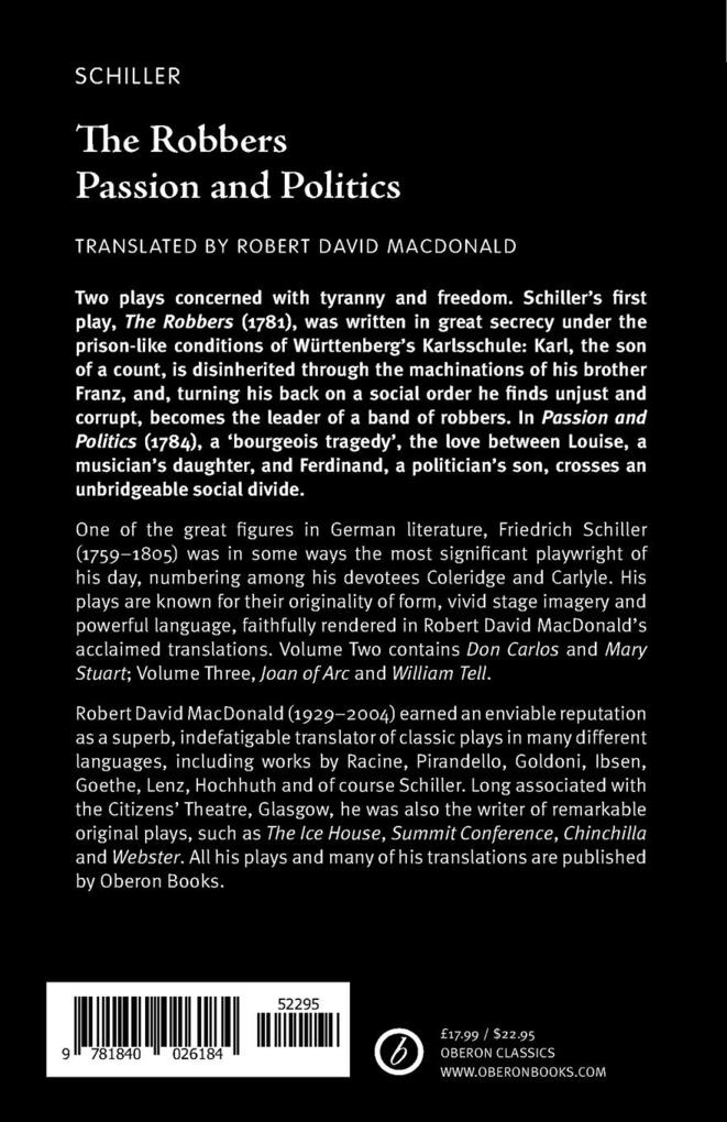 Weitere Ansicht: Schiller Volume One | Friedrich Schiller