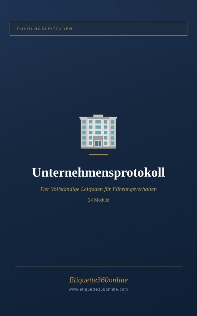 Produktbild: Unternehmensprotokoll | Jorge Humberto
