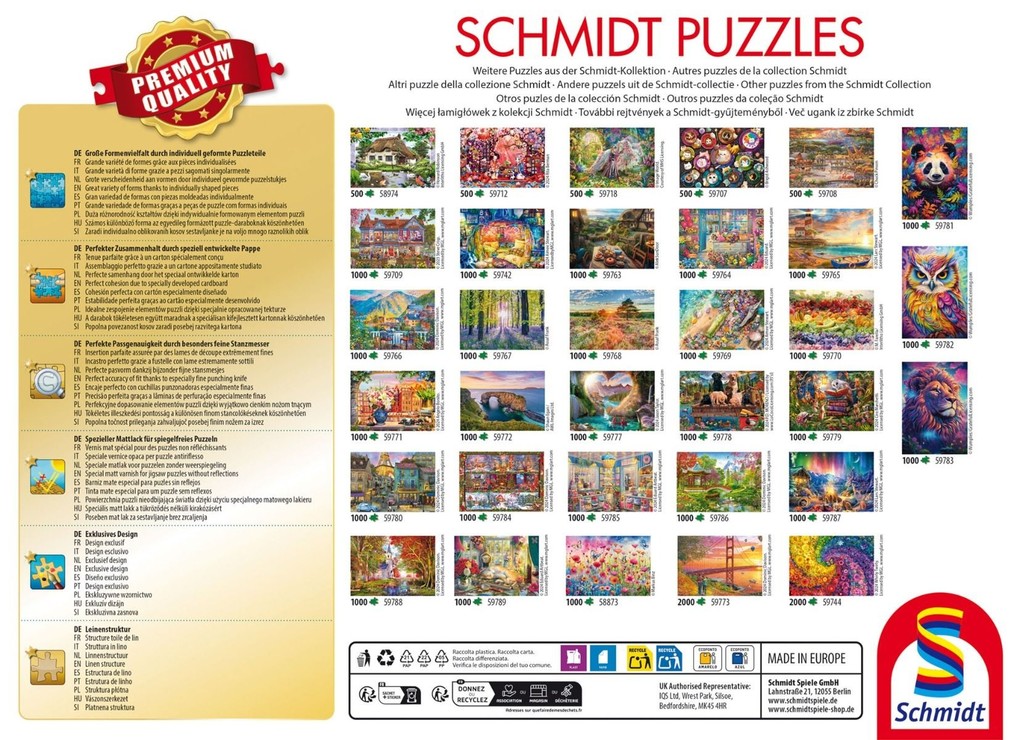 Weitere Ansicht: Trio im Mondlicht - 1000 Teile Puzzle