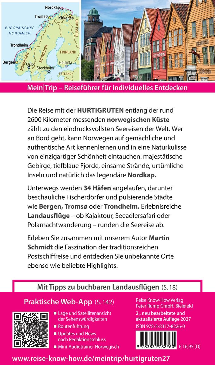 Weitere Ansicht: Reise Know-How MeinTrip Hurtigruten | Martin Schmidt