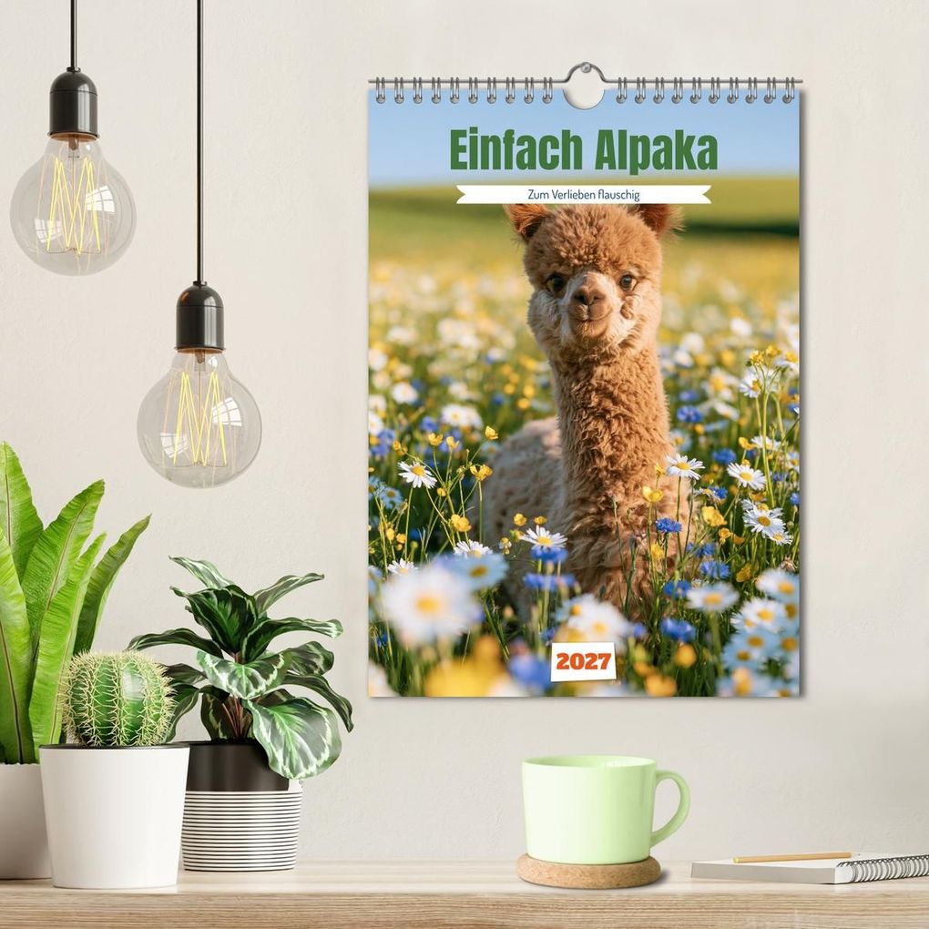Weitere Ansicht: Einfach Alpaka (Wandkalender 2027 DIN A4 hoch), CALVENDO Monatskalender | Steffen Gierok-Latniak, Calvendo