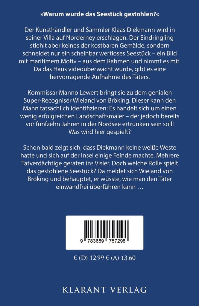 Weitere Ansicht: Norderneyer Seestück. Ostfrieslandkrimi - Norderney Krimi - Nordseekrimi | Alfred Bekker