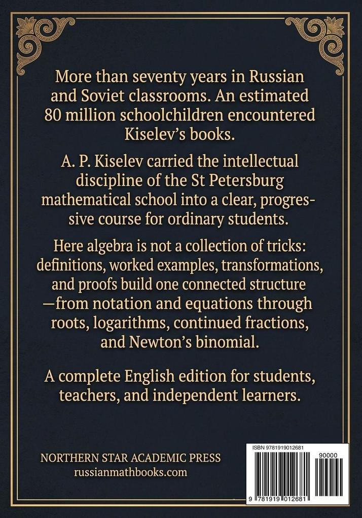 Weitere Ansicht: Kiselev's Elementary Algebra | A. P. Kiselev