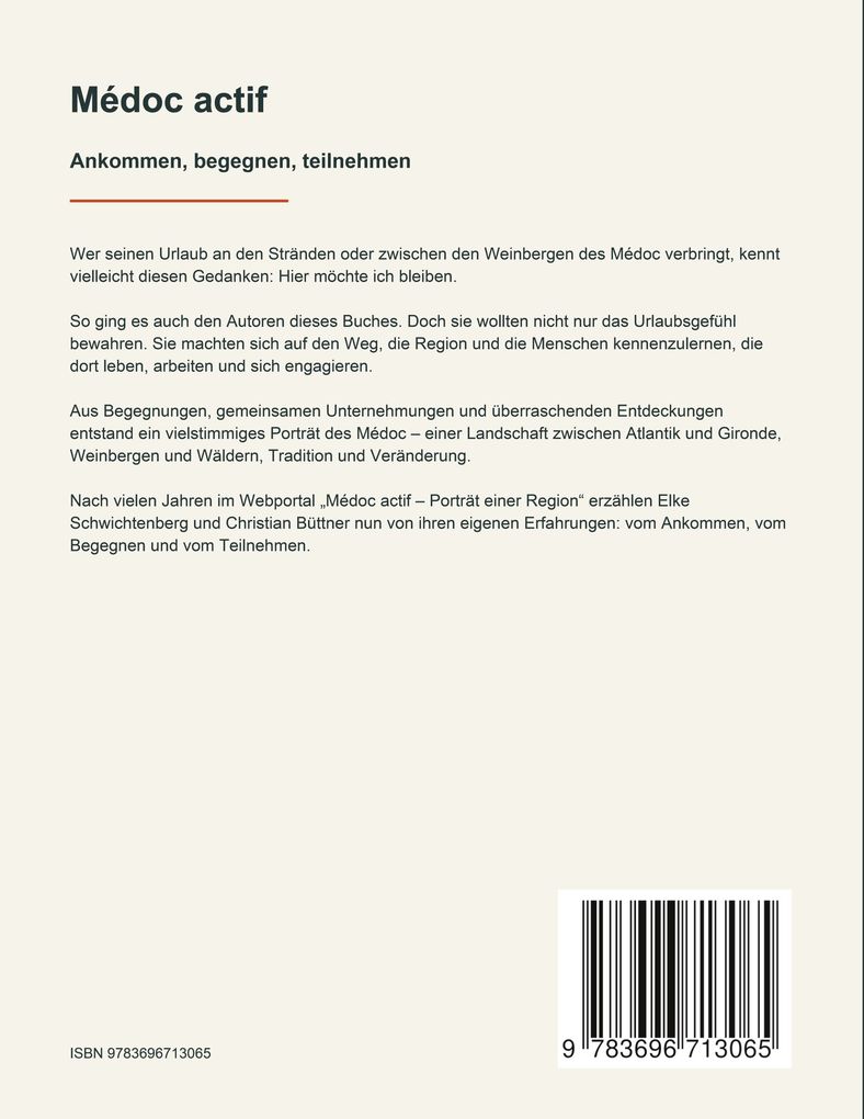 Weitere Ansicht: Médoc actif | Elke Schwichtenberg, Christian Büttner